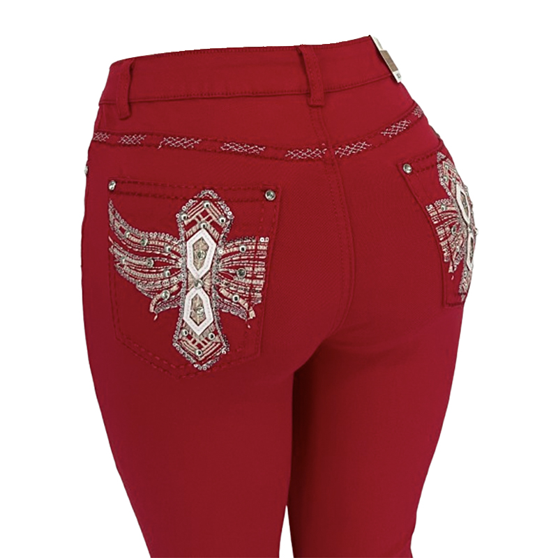 妇女的颜色喇叭裤004