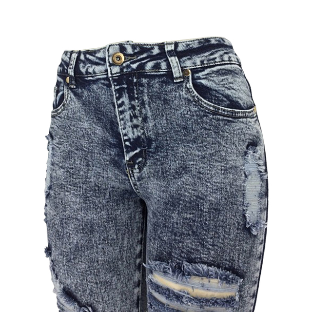 女士紧身牛仔裤001