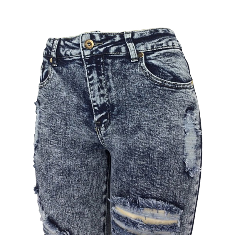 女士紧身牛仔裤001