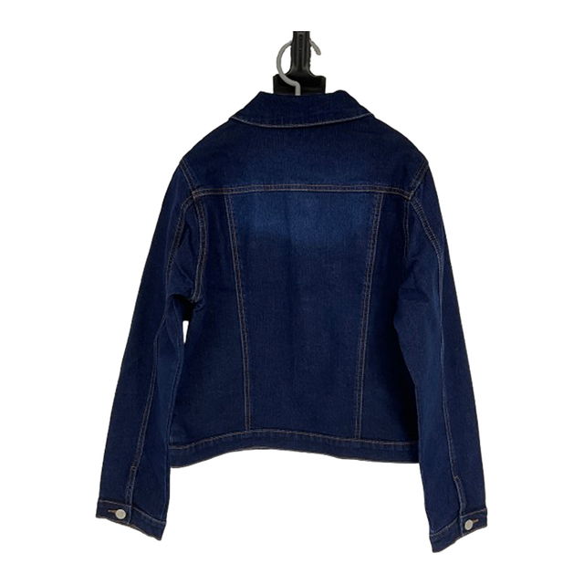 女子牛仔布长袖衬衫