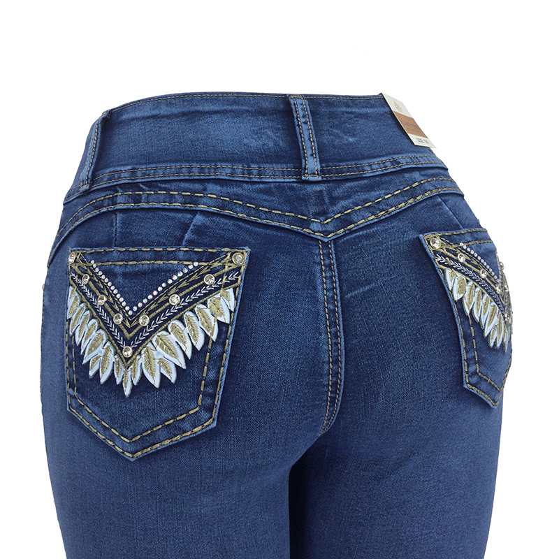 女人的厚牛仔裤006