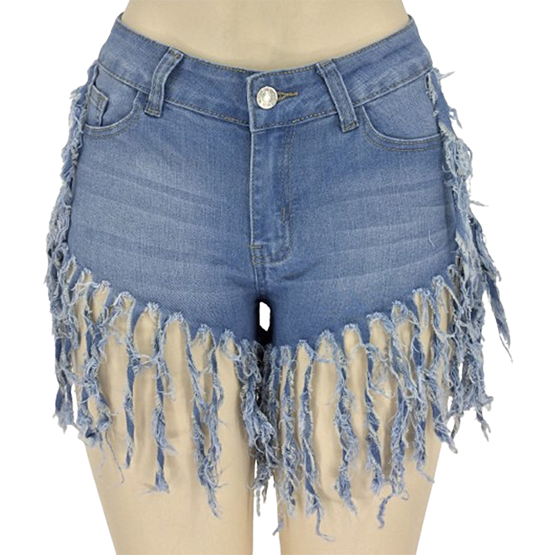 妇女牛仔短裤008