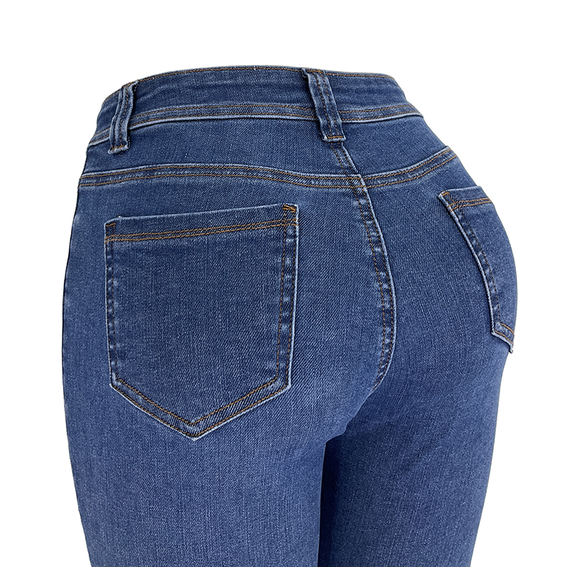 女士紧身牛仔裤014