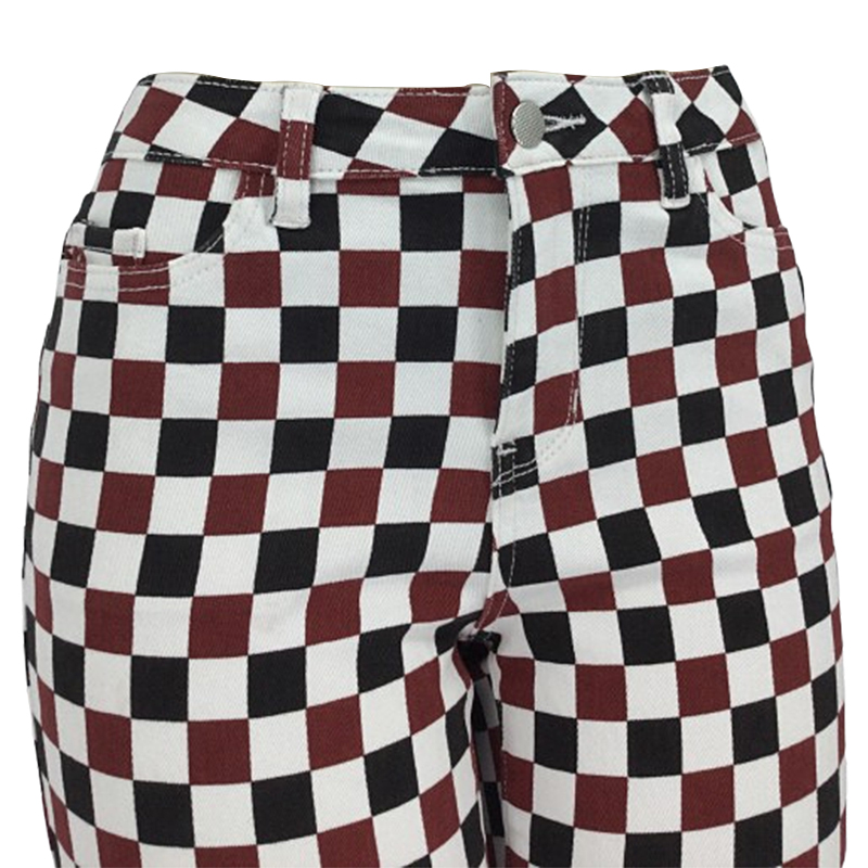 女人的颜色喇叭形裤子001