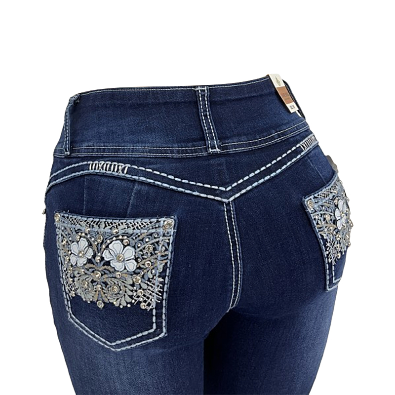 女士紧身牛仔裤002